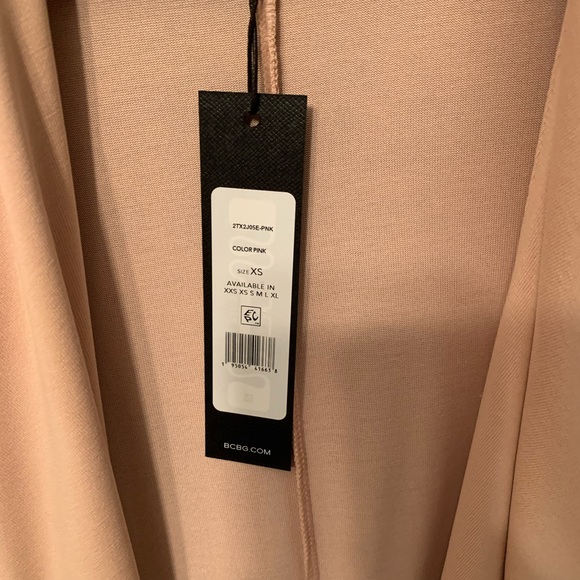 BCBCMAXAZRIA Pink Knit Robe Cardigan - Picture 7 of 10